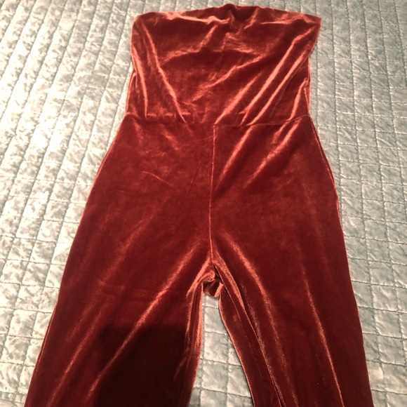 Fashion Nova Pants - Velvet Jumpsuit